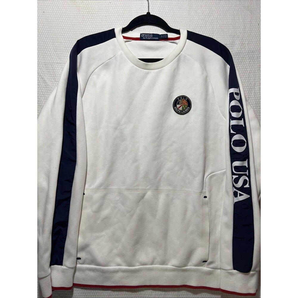 Rare Vintage Polo Ralph Lauren "Cookie"  Patch Sweatshirt Men’s Size X Large VGC